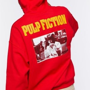NWOT Pulp Fiction Hoodie Sweatshirt
